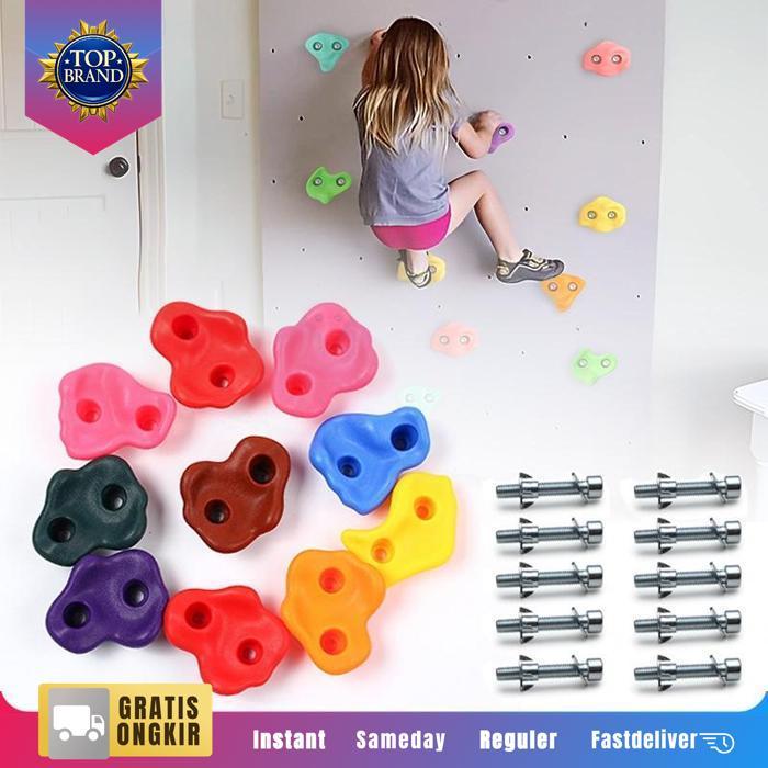 Point Panjat Tebing 10Pcs Climbing Holds Panjat Tebing Batu Panjat Tebing Poin Panjat Tebing