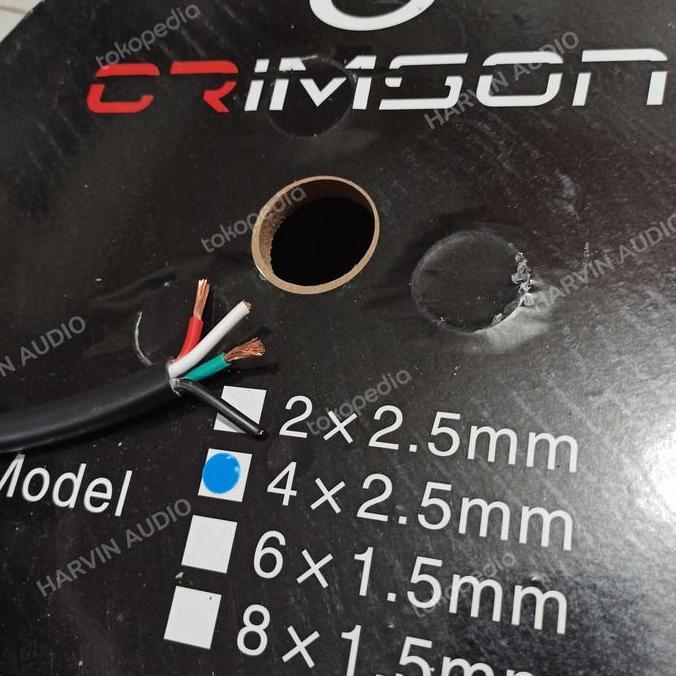 Weenew- Kabel Speaker Crimson Isi 4X.5Mm / Meter