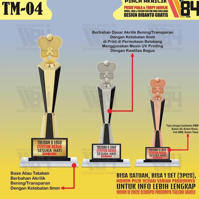 TROPY TENIS MEJA, TROPI TENIS MEJA, TROPHY TENIS MEJA, PIALA TENIS MEJA, TROPHI TENIS MEJA, THROPY T