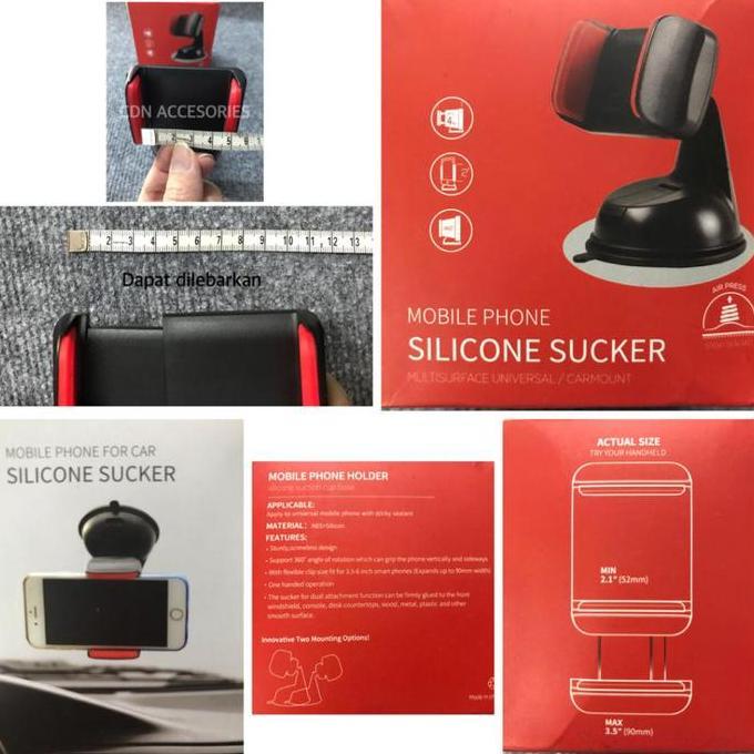 Holder Hp Mobil/Pegangan Hp Kaca Mobil/Pegangan Handphone Kaca Mobil