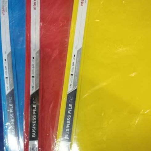 Business File / Bisnis File / Map File / Snelhecter F4 Inter-X Isi 12 Pcs