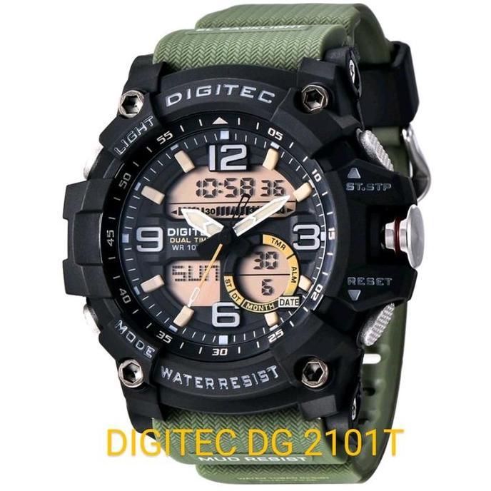 Strap/tali jam tangan Karet fit to Digitec Dg2125/Dg2101/Dg2129 murah