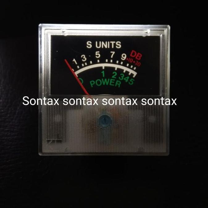 VU METER SIGNAL POWER TRANSCEIVER HAM RADIO SSB CB BITX QRP PANEL STX27