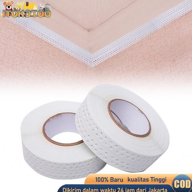 CABBALUS 40mx5cm Corner Bead Sudutan Luar Sudutan Tembok Corner Bead Pvc Sudutan Dalam