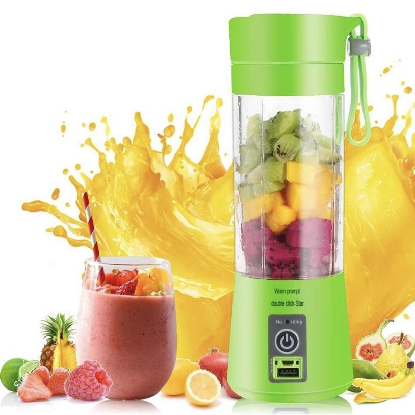 HOT ( BISA COD ) PROMO BLENDER JUICER PORTABLE DENGAN 4 MATA PISAU / BLENDER JUS PORTABLE / BLENDER 