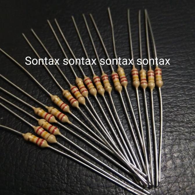 220K 220 K OHM 1/4W RESISTOR WERSTAN MADE IN JAPAN AUDIO RF STX27
