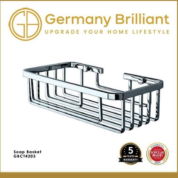 Germany Brilliant Rak Toilet Kamar Mandi Soap Baskte GBCT4203