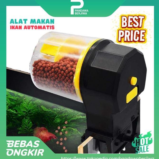 Termurah Timer Alat Pemberi Pakan Makan Ikan Otomatis Ikan Aquarium