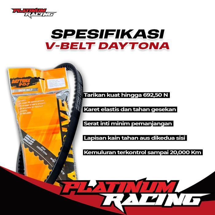 Vbelt Daytona Vanbelt Daytona Racing All Type Motor Nmax - Vario 125 - 150 - Aerox - Lexi - Pcx - Ad