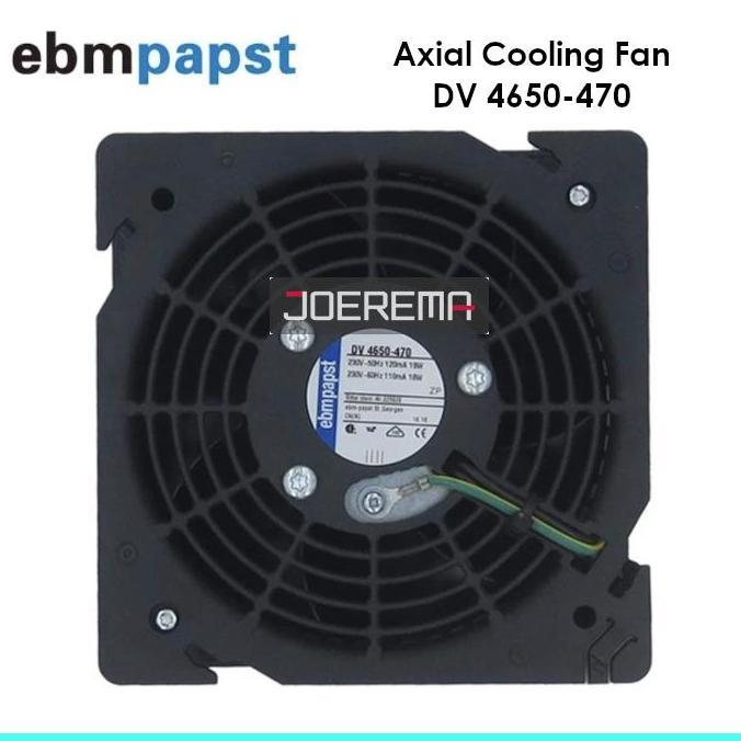 TERBARU - Axial Cooling Fan ebm DV4650-470 120*120*38mm New Original