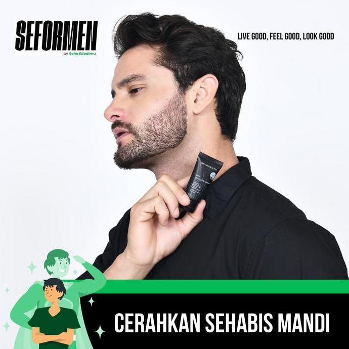 Cow- Seformen Men Hygiene Sabun Joni X Sehatidealmu Men Cream Pelengkap Purevive Joni Cream 30 Gram