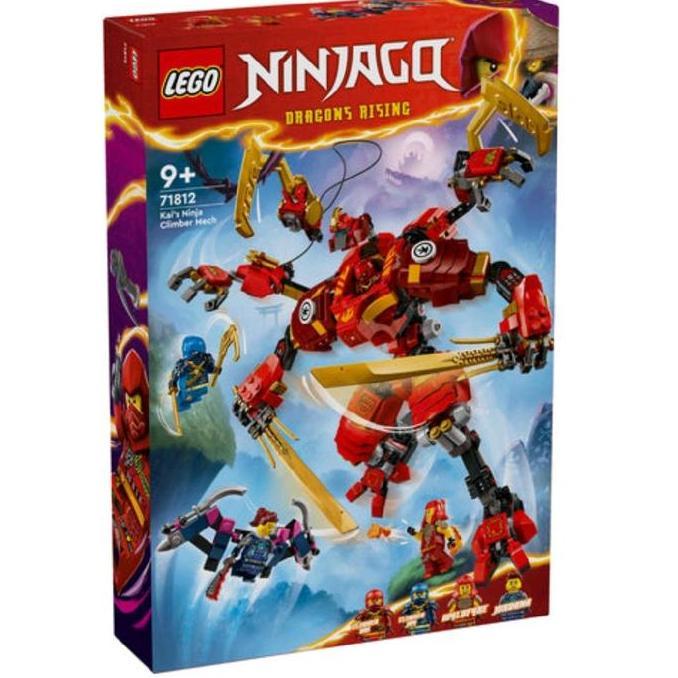 Mainan Anak Lego Ninjago Kai's Ninja Climber Mech Building Bricks