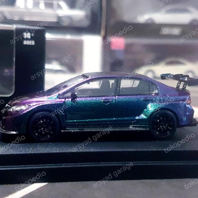 DIECAST TPC HONDA CIVIC FD2 TYPR R CHAMELEON LIMITED EDITION AG27