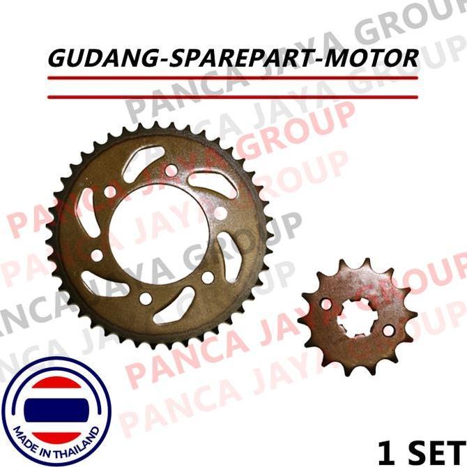 GEAR GIR SET DEPAN BELAKANG MINERVA XROAD150 XROAD 150S 150-S
