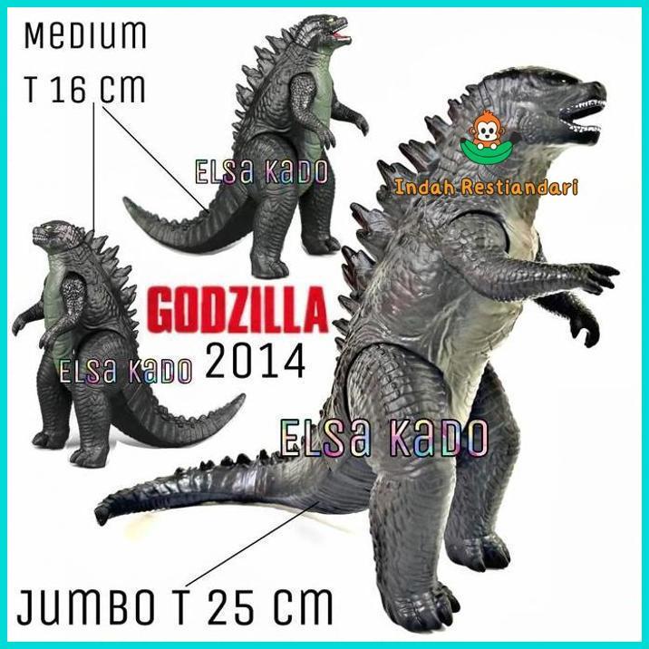 Figure Godzilla 2014 Mainan Monster Kaiju Movie