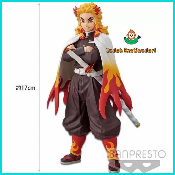 Kyojuro Rengoku Figure Dxf Anime Kimetsu No Yaiba Statue Demon Slayer