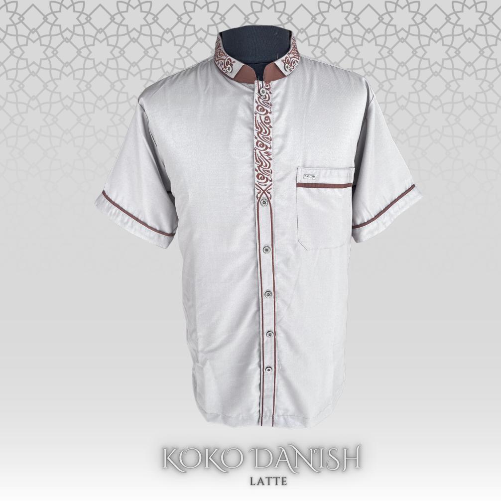 BEST SALE Atasan Baju Koko Series Danish Lengan Pendek Toyobo Royal Mix Premium Tag Label Asriyani