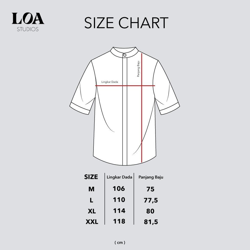 BESTPROMO LOA STUDIOS - Baju Koko Kemeja Pria Bordir Lengan Pendek Hijau Sage - Fathan