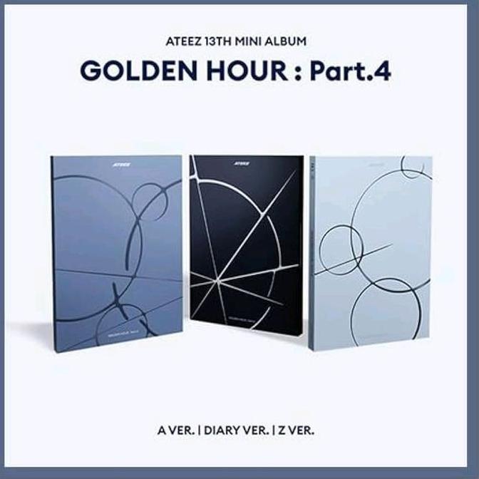 (With POB) ATEEZ - [GOLDEN HOUR: Part.4].