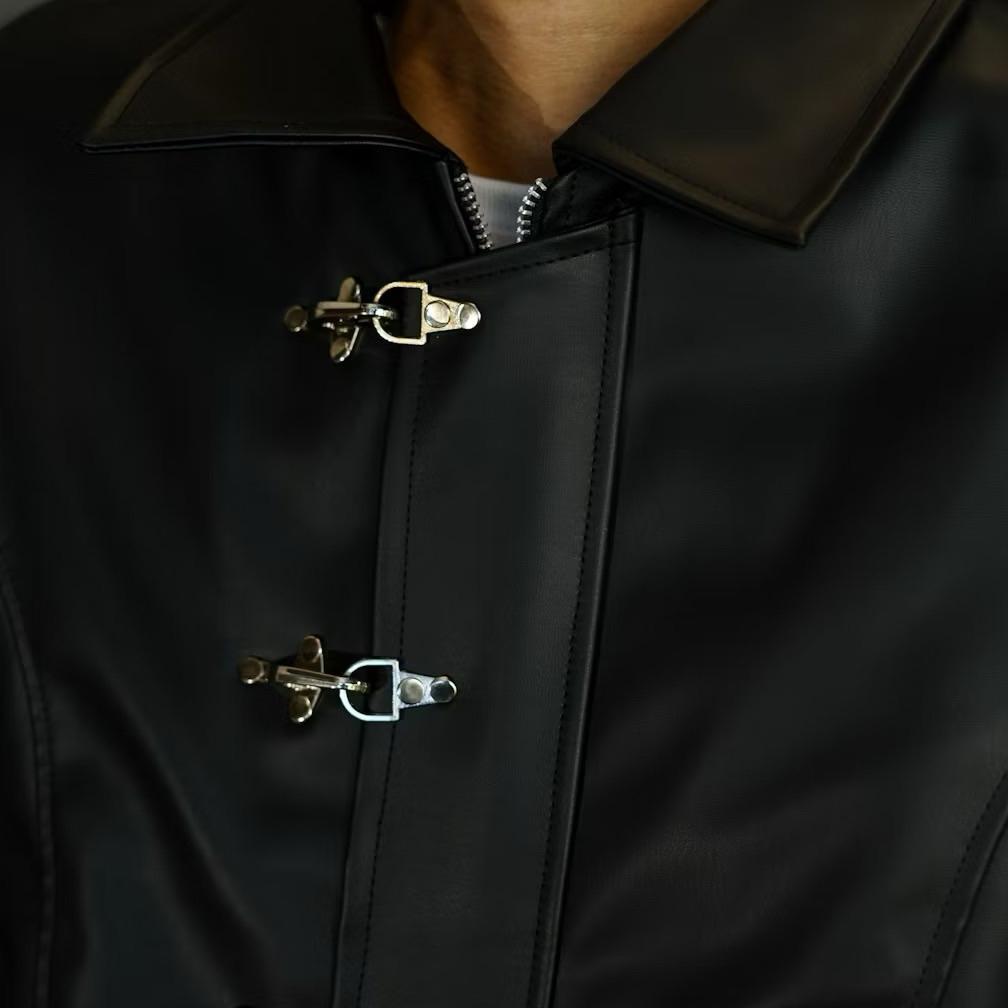 CUCI GUDANG Alloy Plane Buckle Pengait Aksesoris Jacket Mantel Coat Fireman Clasp Saintp