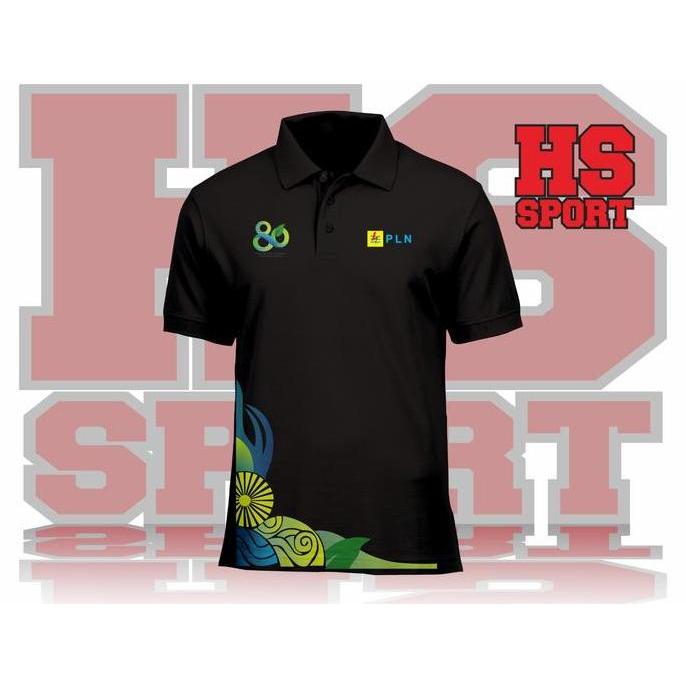 Ready POLO PLN  - BAJU PLN - BAJU ULTAH KE 80THN BUMN HARI LISTRIK NASIONAL - BAJU KERAH PLN - BAJU 