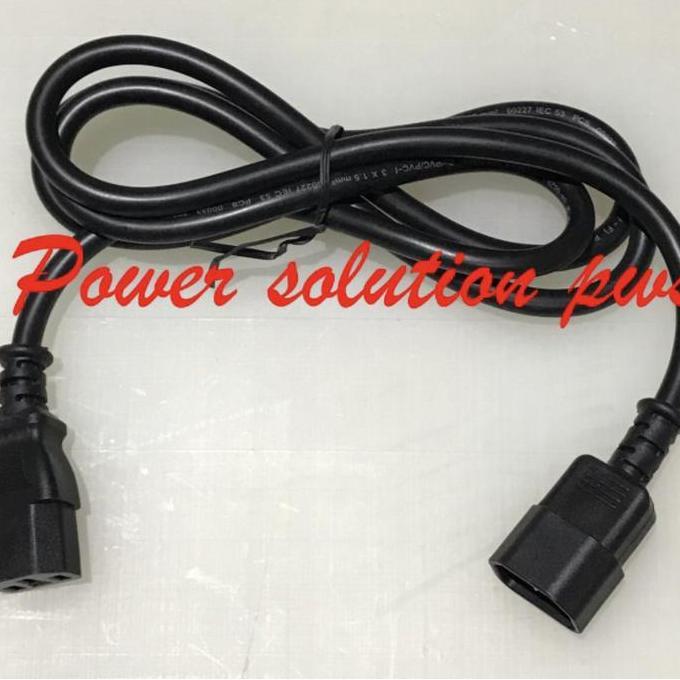 Kabel Power CPU - Monitor 1.5Meter [SNI SUCOFINDO - 3X1.5mm murni]