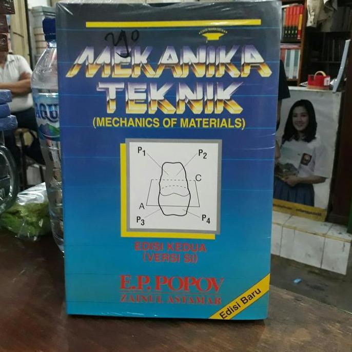 Termurah Mekanika Teknik Edisi 2 Karangan Popov.