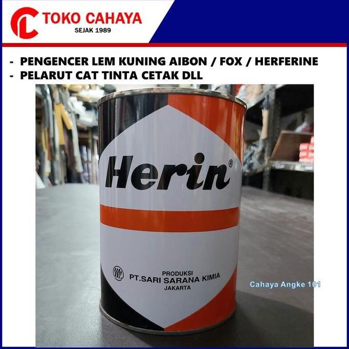 Thinner Herin Pengencer Lem Kuning Aibon Fox
