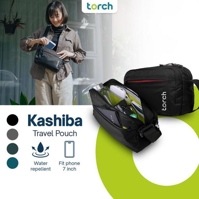 Torch Tas Selempang Bahu Pria Wanita - Sling Bag Travel Pouch Kashiba