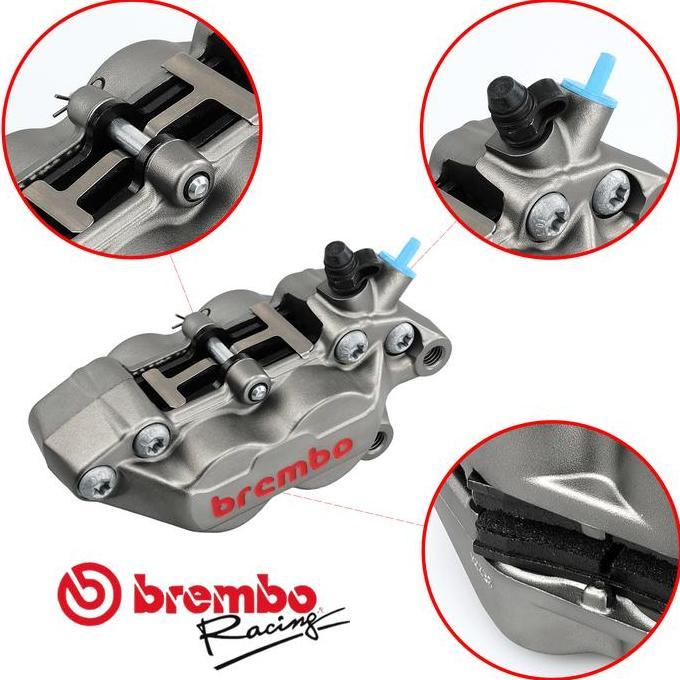 xeruifest- Breket Kaliper WR3 Depan With Brembo 4P1P ER6 F / N ER6N ER6F 12-15 Diskon