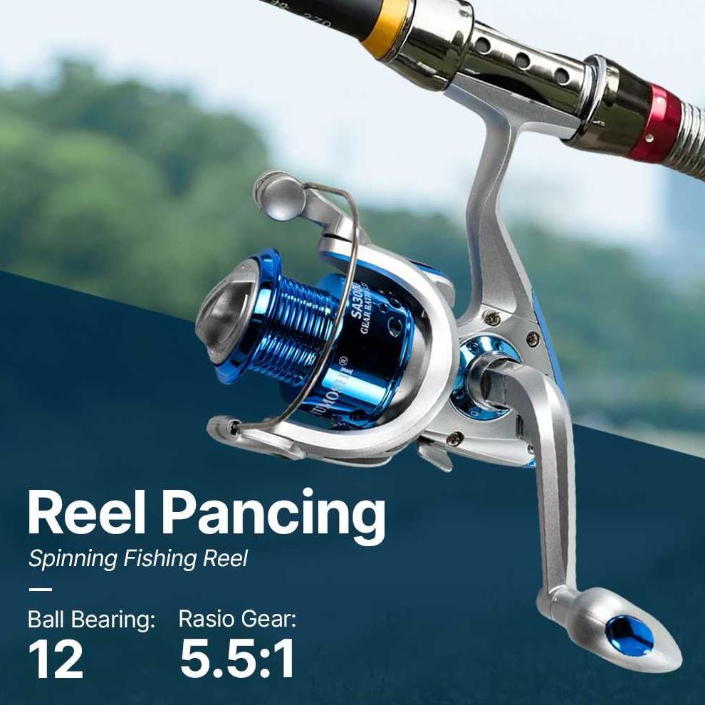 YUMOSHI Series Reel Pancing Spinning Fishing Reel 5.5:1 3000 - SA3000