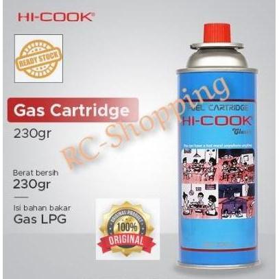 Tool- Hi-Cook Tabung Gas Mini / Tabung Gas Portable Hi Cook 230 Gr
