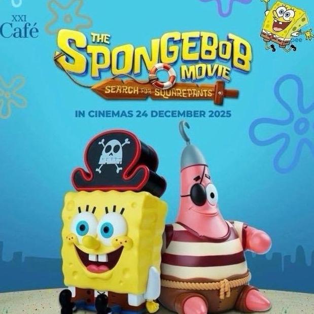 Official The SpongeBob Movie Sipper Cup, Cinema XXI