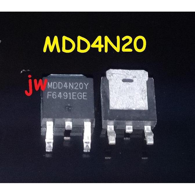 ORIGINAL MAGNACHIP MDD4N20Y MDD4N20 4N20  N-CH MOSFET 200V 3A TO-252 JWSS27