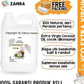 TERLARIS VIRGIN COCONUT OIL 5 LITER VCO KEMASAN JEREN ASLI MURNI MINYAK KELAPA PERKEBUNAN INDONESIA 