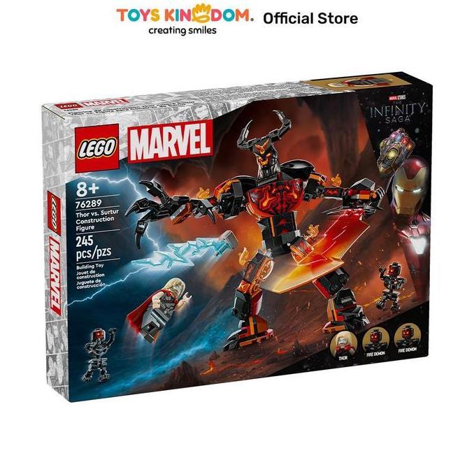 Toys Kingdom LEGO  Marvel Thor Vs Surtur Construction Figure 76289