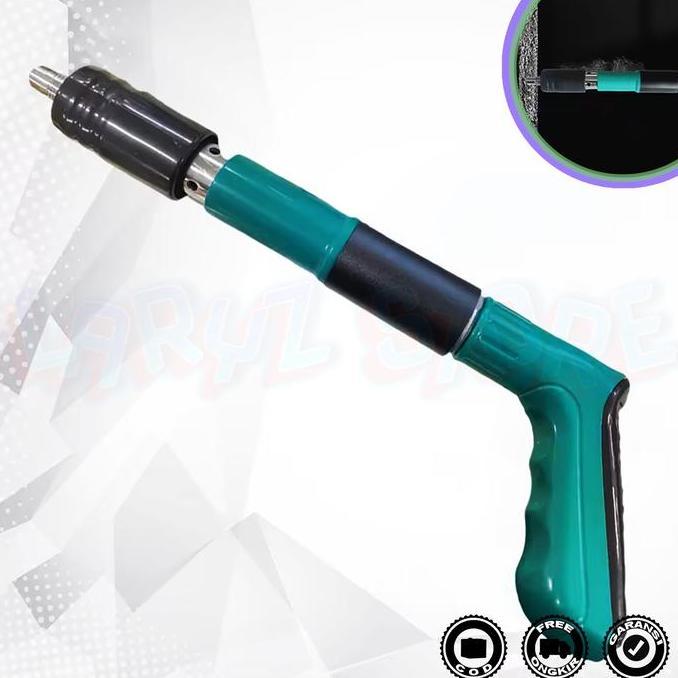 PYON Mini Stampset Paku Tembak Beton 7.3mm Ramset Mesin Boset Plat Besi Logam Baja Nail Gun Manual