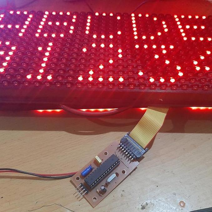 PCB ARDUINO ATMEGA328 ATMEGA8 ATMEGA168 P10 HUB12 BBM27