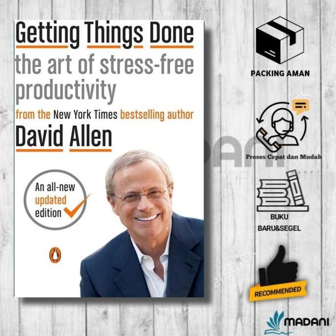 Getting Things Done: The Art of Stress-Free Productivity (English/Indonesia)