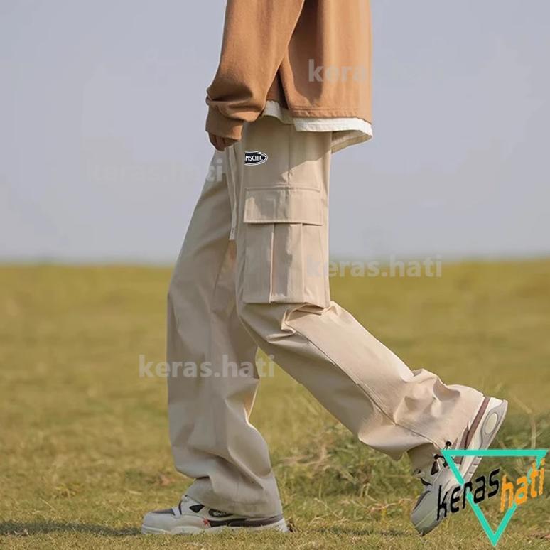 NEW Drs. Store Celana Cargo Panjang Pria Celana cargo pria dewasa celana korean style pria loose pan