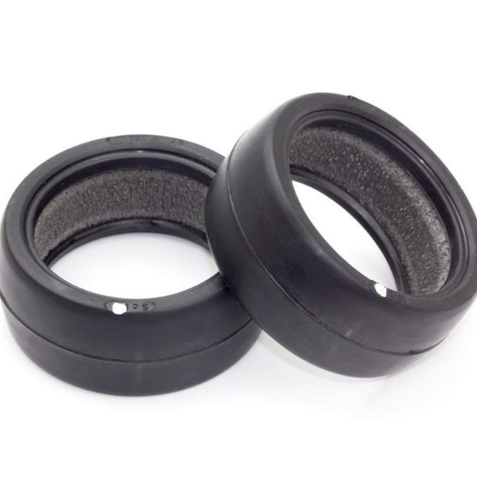 24402 RJ RIDE 1/10 M-CHASSIS HIGH GRIP TIRES MT33R (MID TEMP/LT INNER) TQRC27