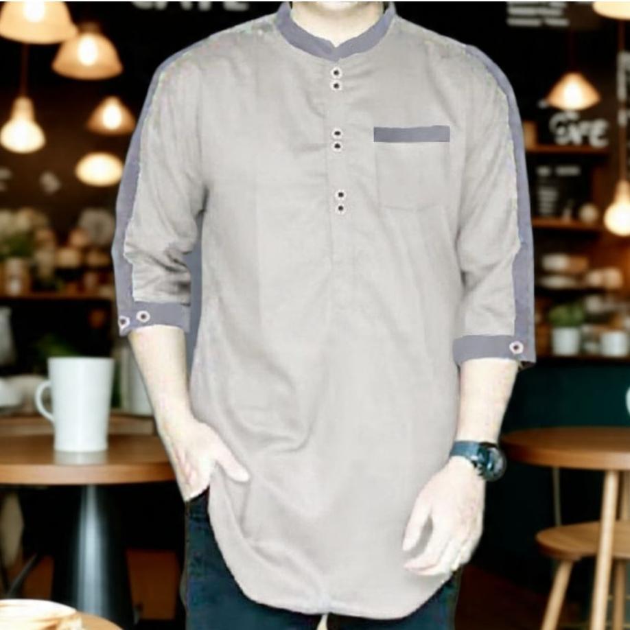 TERBARU KOKO KURTA ZAKA LENGAN 3/4  BEST QUALITY