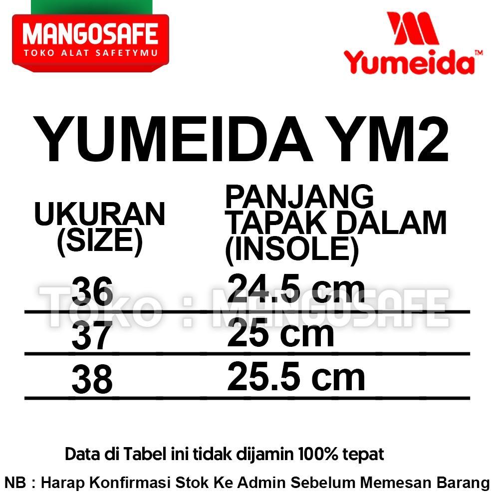 NEW YUMEIDA YM2 warna Hijau Sepatu Boot Karet Setengah Betis Ukuran Kecil 36 37 38 / PVC Rubber Boot