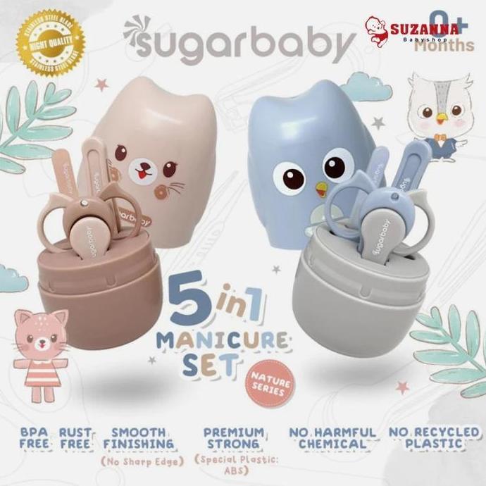 SUGARBABY 5in 1 MANICURE set
