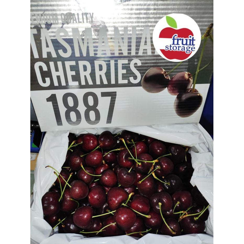 Buah Cherry Tasmanian Australia Manis Fresh Ceri Tasmania