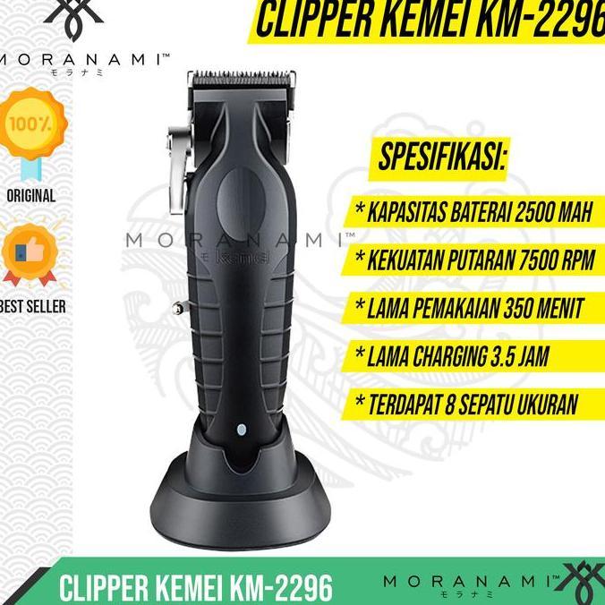 KEMEI 2296 Clipper Alat Cukur Rambut Mesin Cukur Rambut KEMEI
