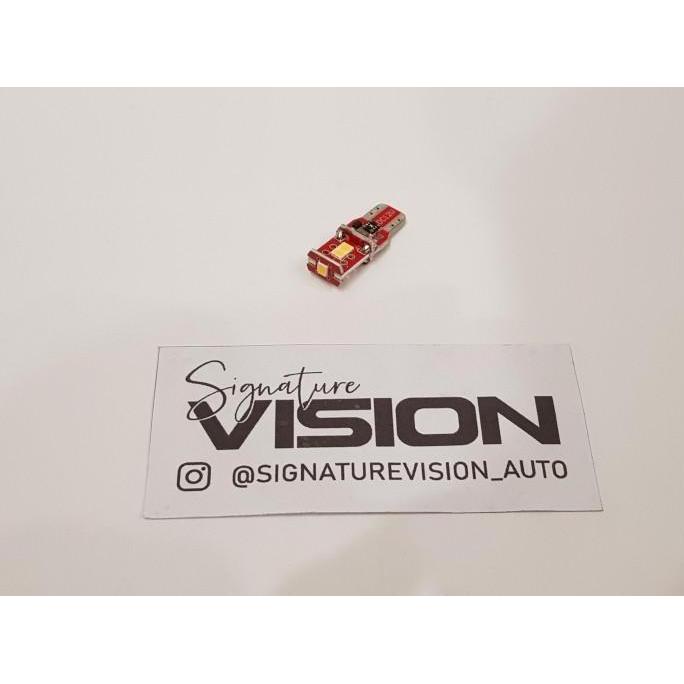 DF142 - SV 750 T10 T15 T16 W5W W16W Lampu LED Rem Kabin Mobil Red Merah