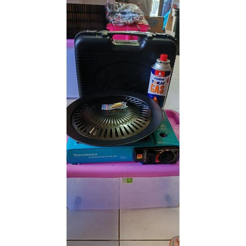 BERLYCASTOCKS PAKET KOMPOR DAN GRILL PAN TAHUN BARU ORIGINAL