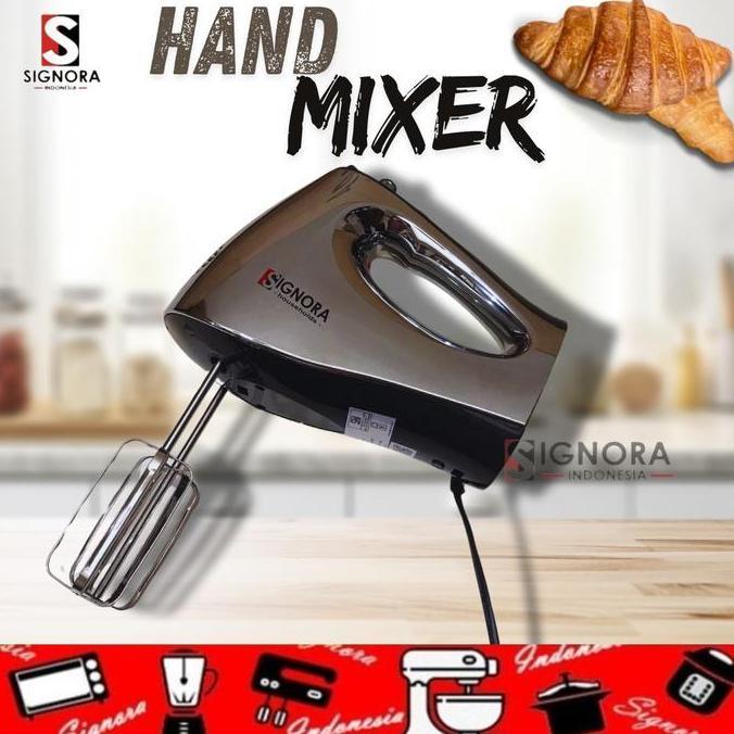 Promo Hand Mixer Signora / Hand Mixer Silver Signora