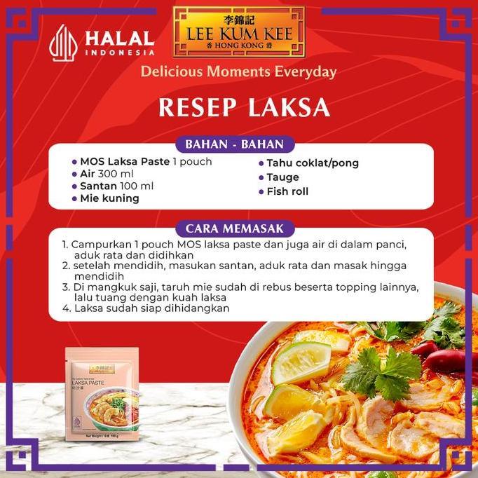 Spice- Lee Kum Kee Laksa Paste | Bumbu Instant Laksa 100Gr